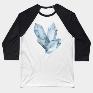 Blue crystals watercolor Baseball T-Shirt